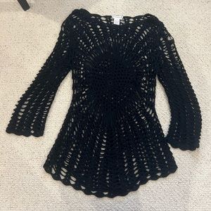 Black Bathing Suit Coverup